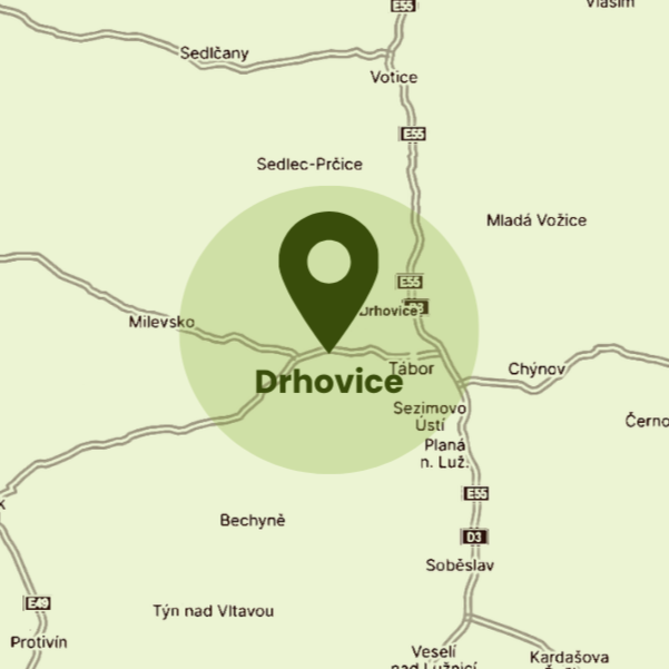 mapa doprava zahradarukou
